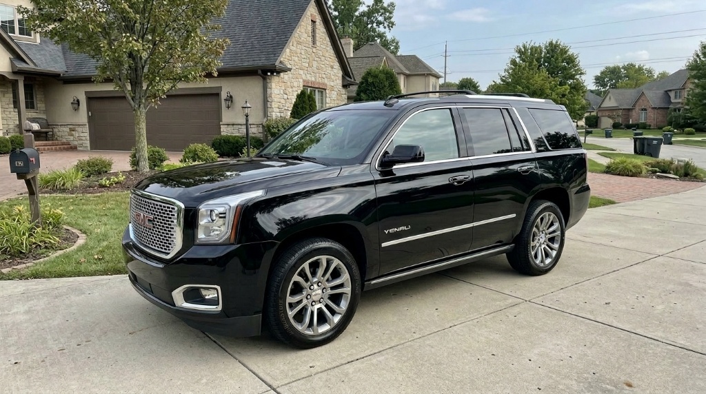 Black GMC Yukon Denali exterior detail — Round Rock Mobile Detailing
