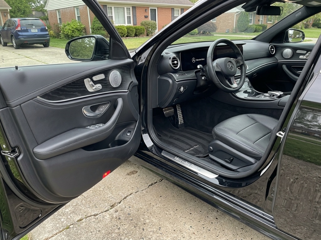 Mercedes interior deep clean result — Round Rock Mobile Detailing